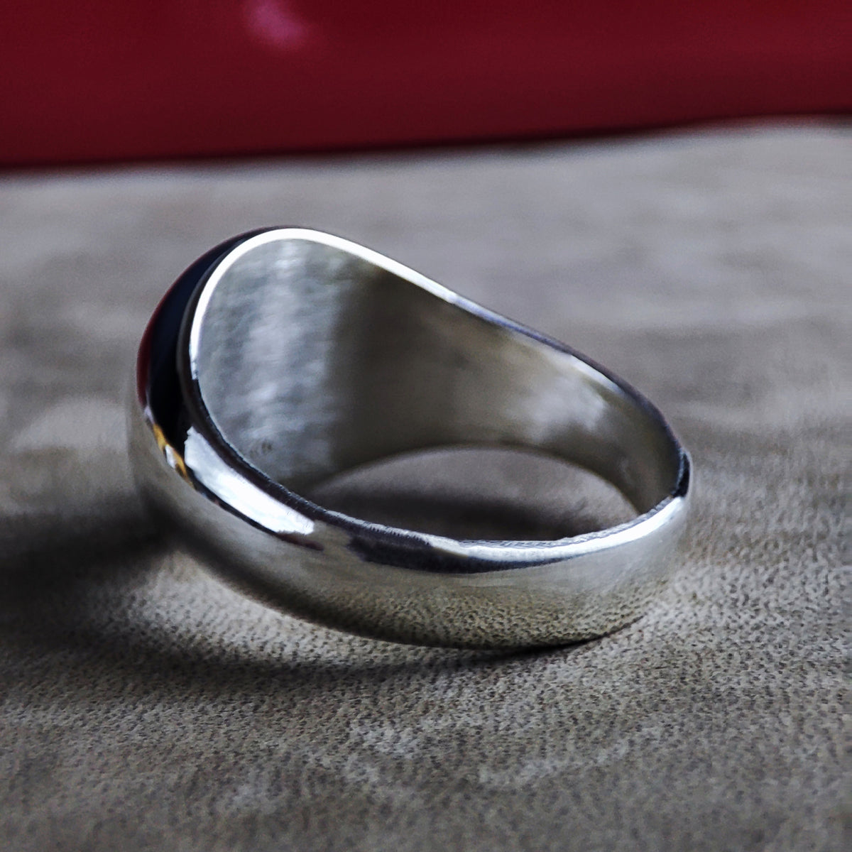 Sterling Silver Masonic Signet Ring, Square Compass Freemason Jewelry, Lodge Gift