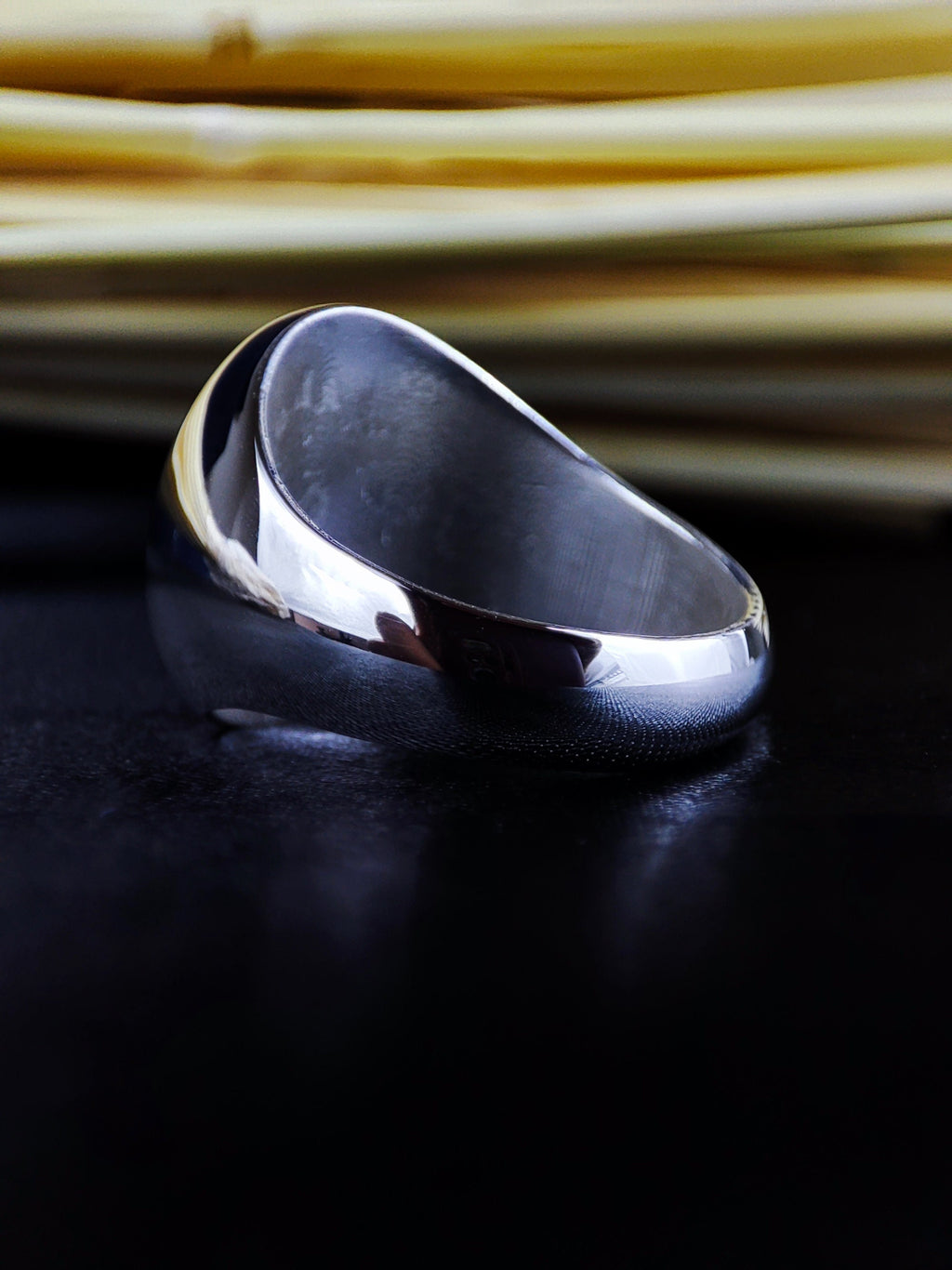 Custom Signet Ring, Engraved Family Crest Ring, Personalized Coat of Arms Heritage Gift