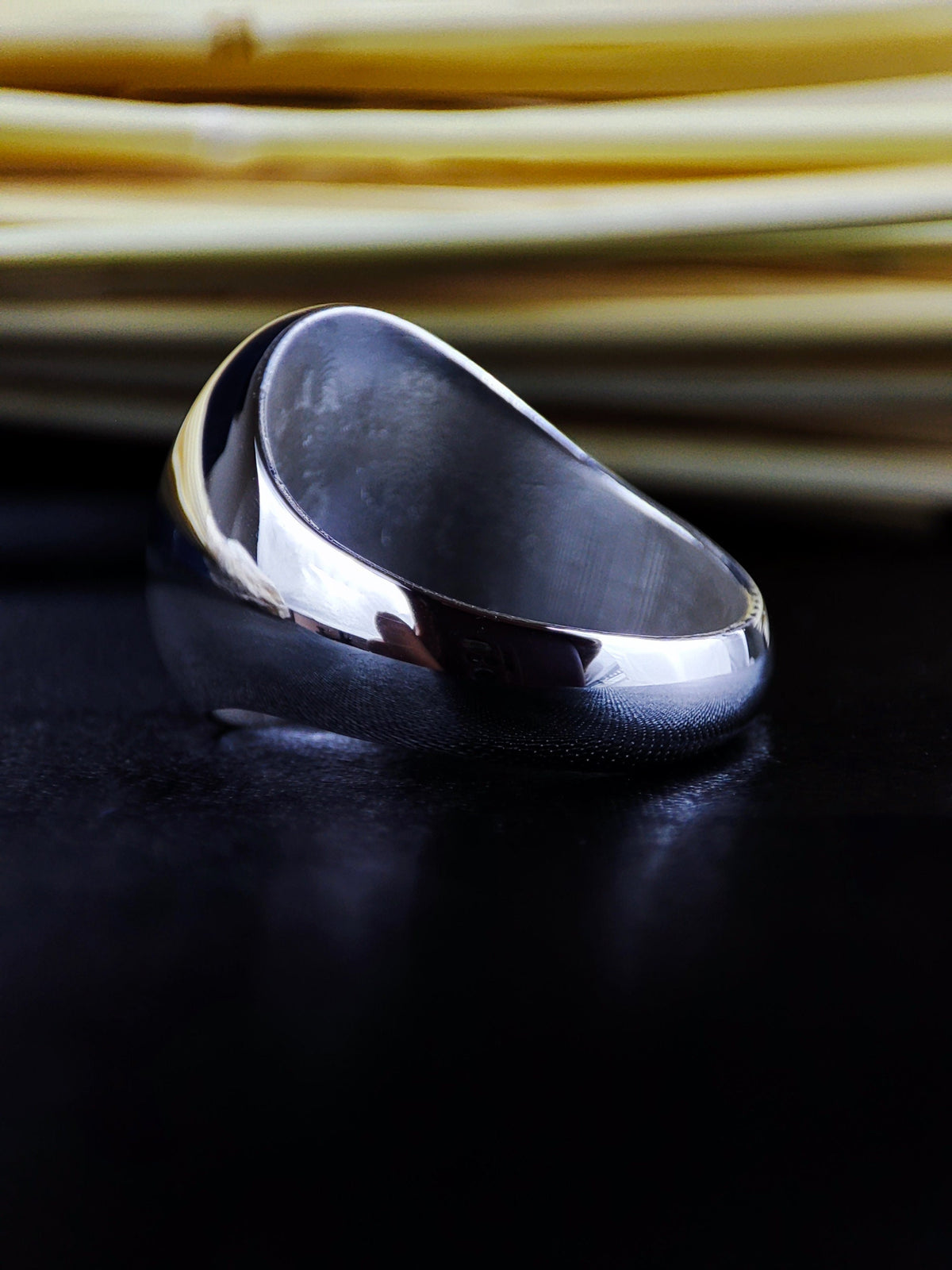 Custom Signet Ring, Engraved Family Crest Ring, Personalized Coat of Arms Heritage Gift