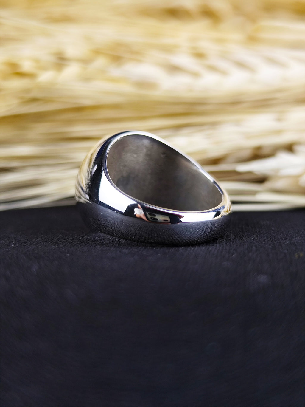 Tree of Life Signet Ring, Sterling Silver Spiritual Nature Symbol Jewelry, Meaningful Gift