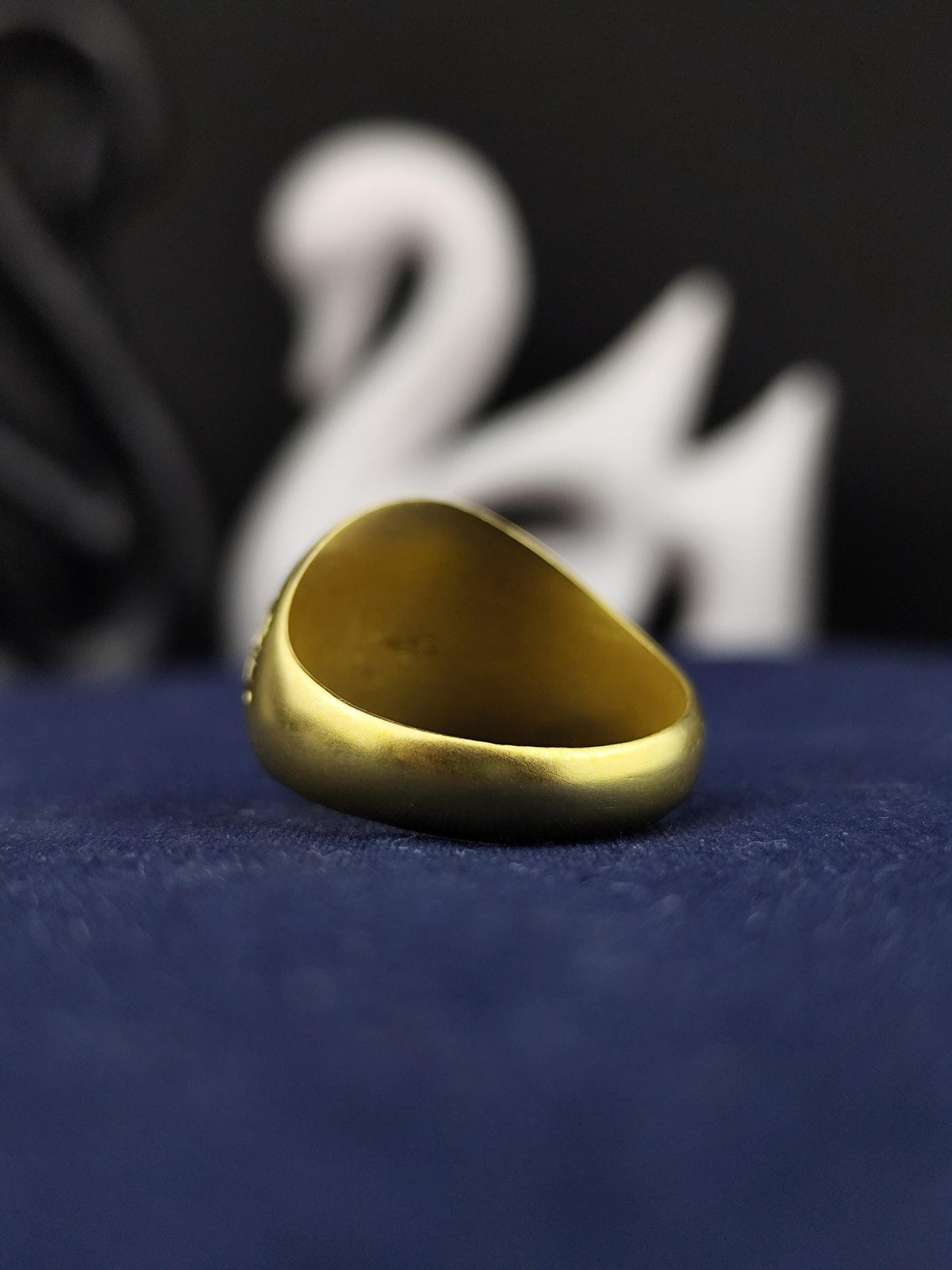 Vermeil Freemason Ring: Custom Engraved Masonic Signet
