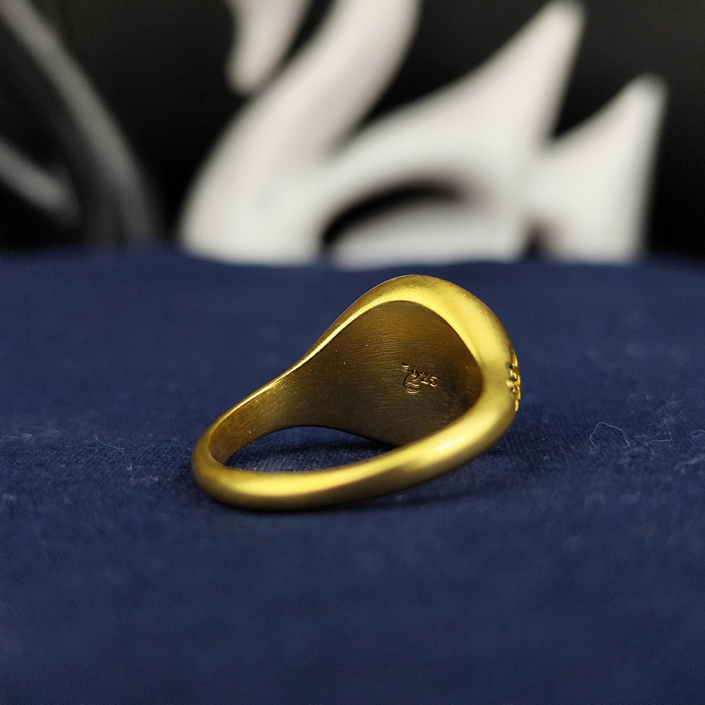 Vermeil University Ring - Custom Stone Graduation Jewelry