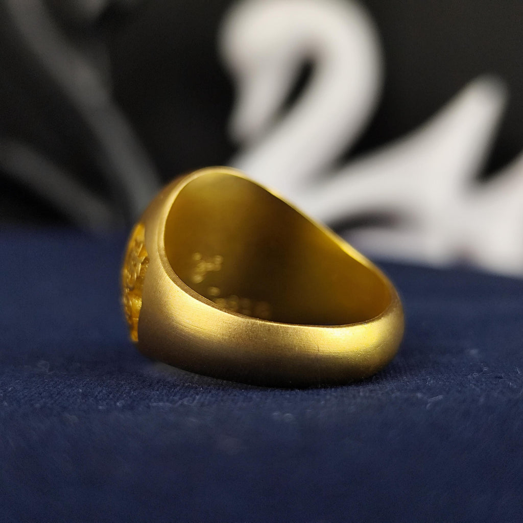 Odd Fellows Signet Ring, FLT Emblem, Sterling Silver or Gold