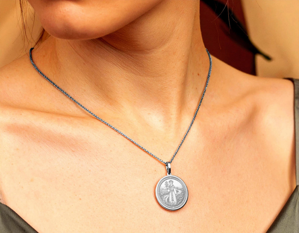 Lada Necklace , Slavic Goddess of Love and Beauty Pendant