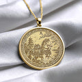 Year of the Horse Chinese Zodiac Necklace - Pendant of Freedom, Energy & Success Symbol