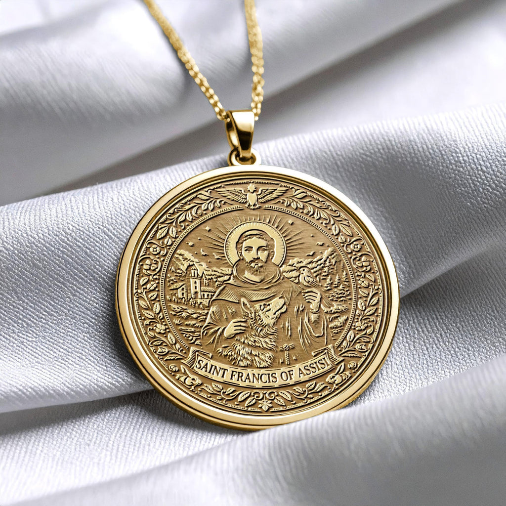 Saint Francis Compassion and Peace Pendant