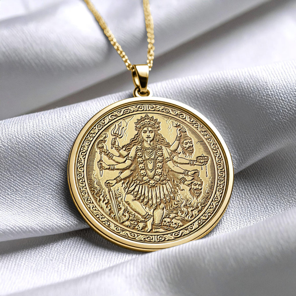 Kali Ma Pendant Necklace Symbol of Power