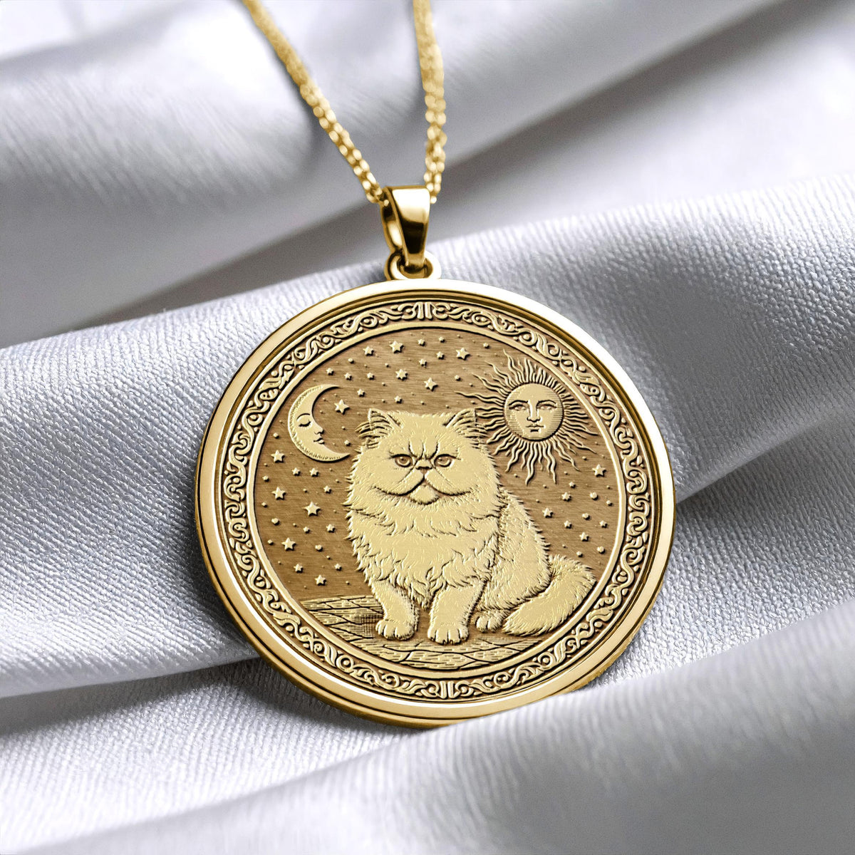 Persian Cat Necklace – Elegance, Devotion & Royal Charm