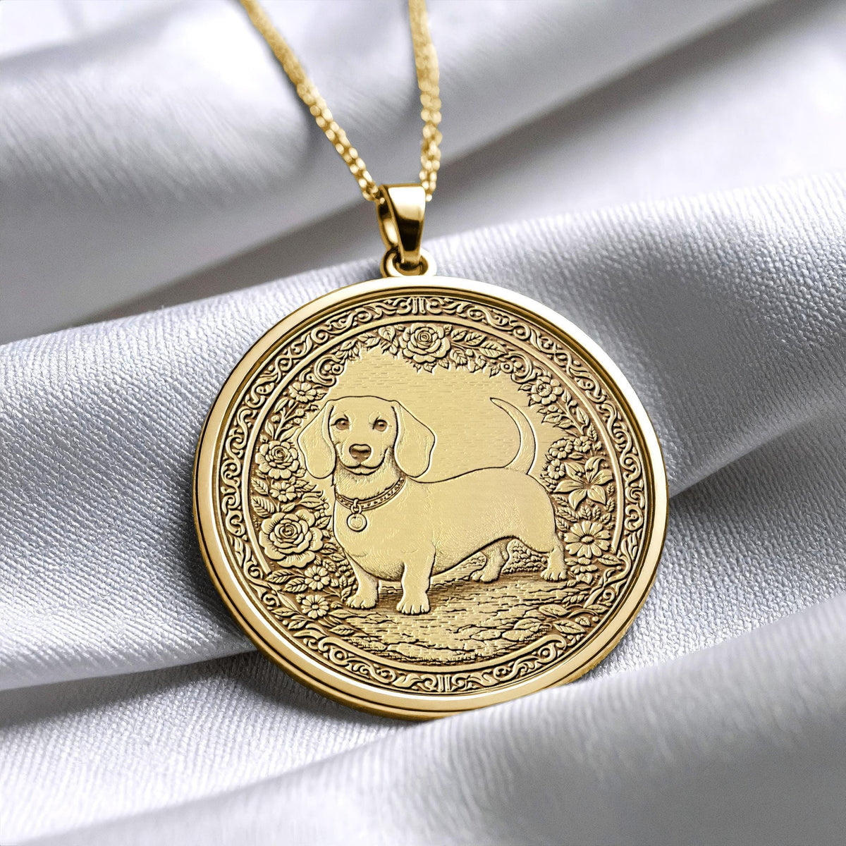 Dachshund Pendant –Necklace of Courage, Loyalty & Bold Spirit