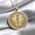Moses Serpent Pendant Symbol of Faith
