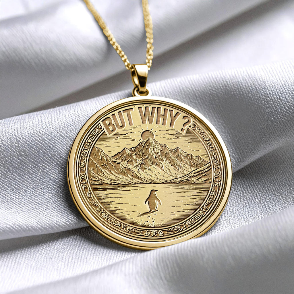 Nihilist Penguin Pendant