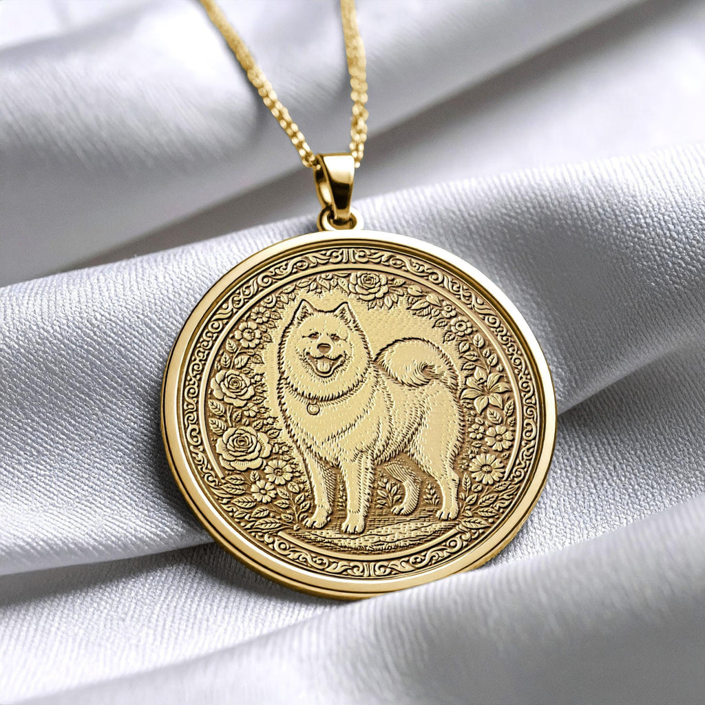 Samoyed Dog Pendant – A Symbol of Loyal Friendship