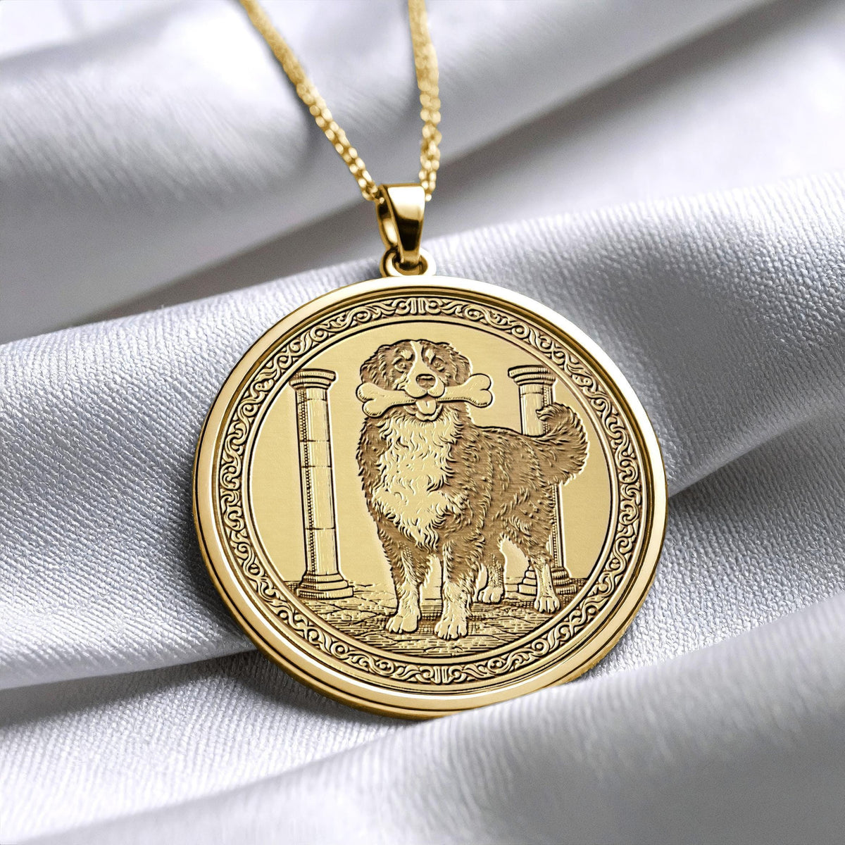 Bernese Dog Pendant – Necklace of Love and Devotion