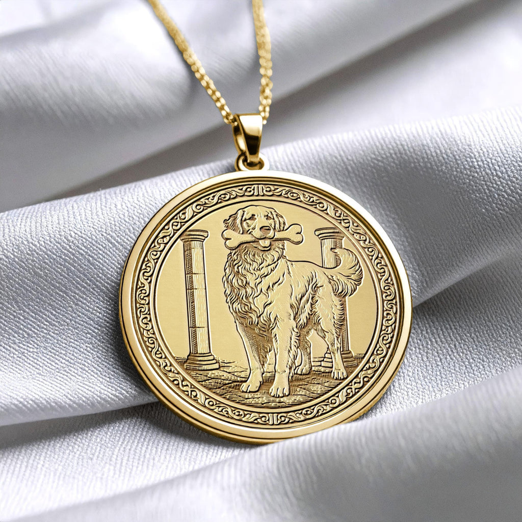 Golden Retriever Memory Necklace – Loyalty, Love & Cherished Memories