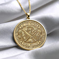 Si Vis Pacem Para Bellum Necklace -Reminder of strength, foresight, and readiness