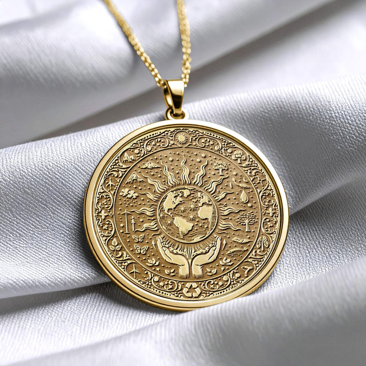 World Pendant Travel Inspired Necklace