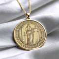 Themis Necklace: Divine Justice Goddess Pendant