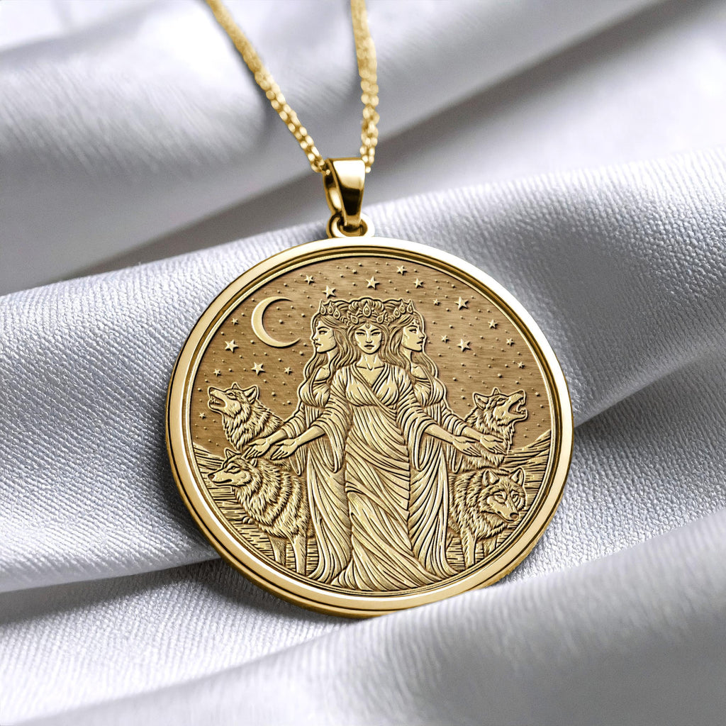 Hecate Pendant – Goddess of Night and Thresholds