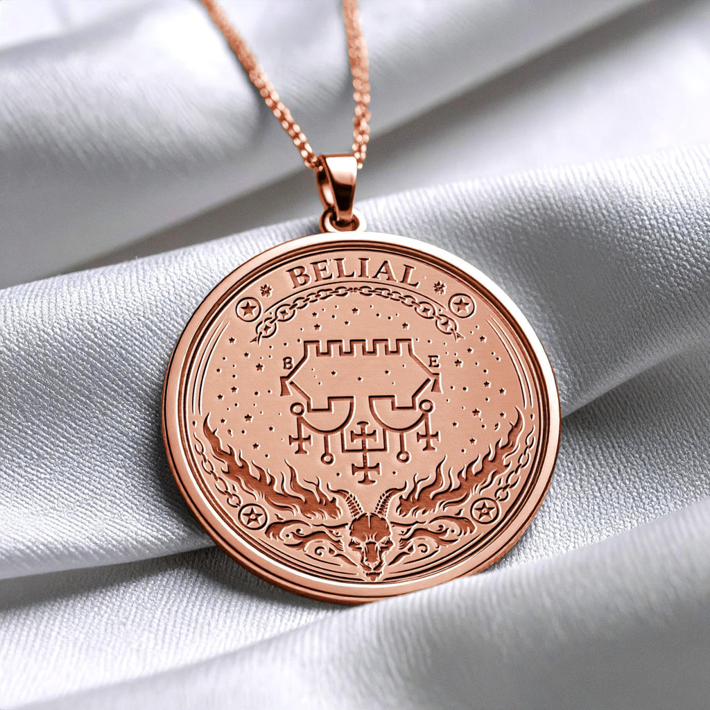 Belial Sigil Pendant – Symbol of Defiance and Sovereignty