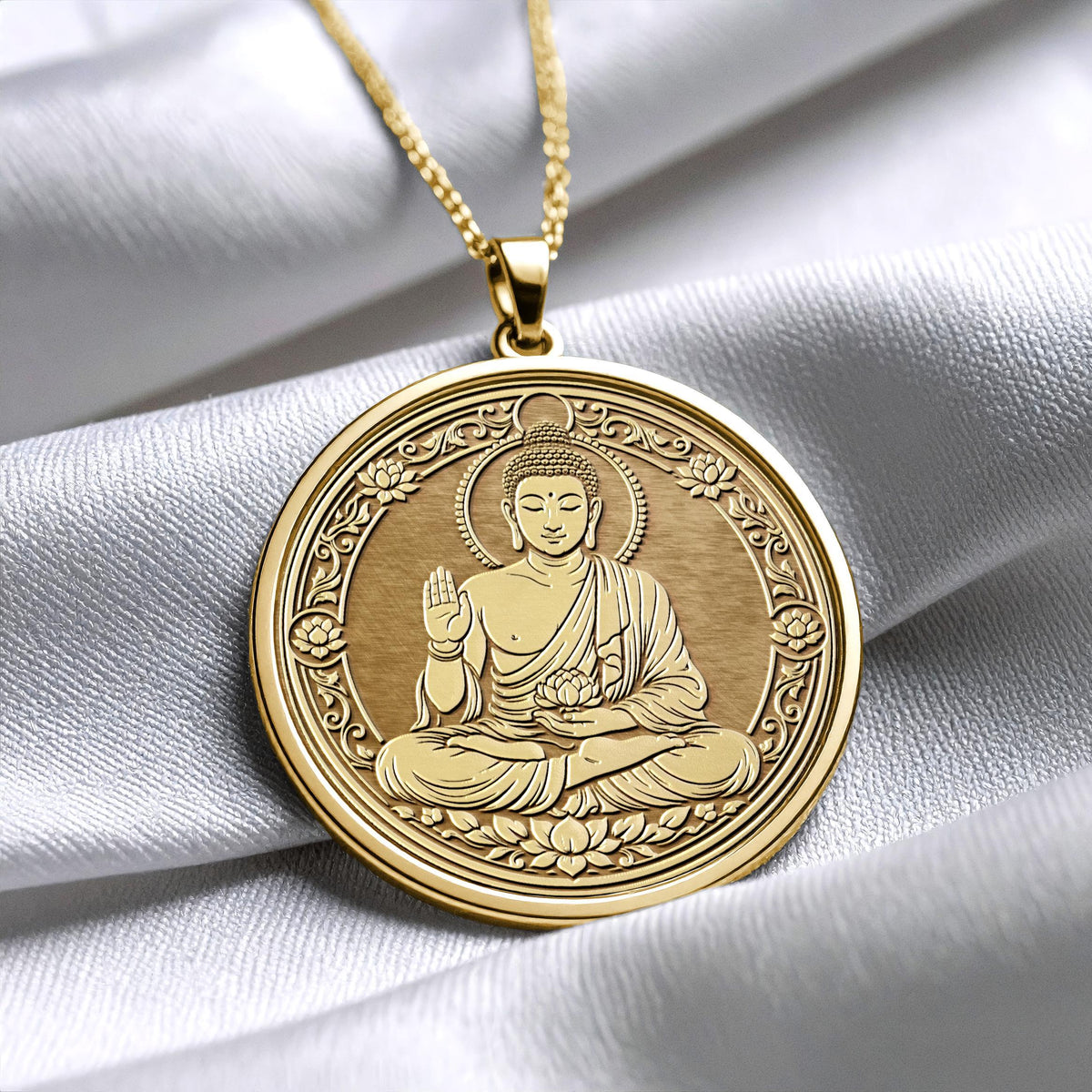 Buddha Pendant Symbol of Peace and Mindfulness