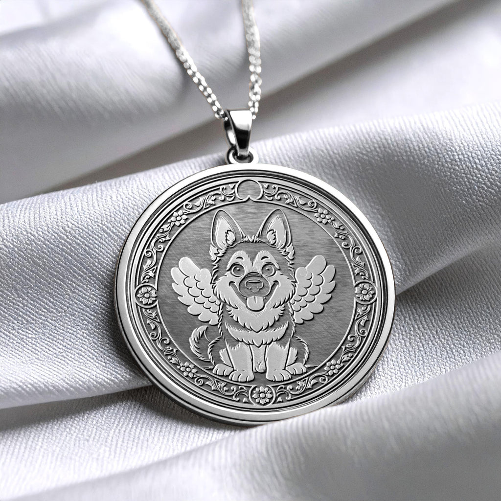 German Shepherd Dog Necklace -  Symbol of Loyalty and Strength