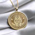 Mythological Medusa and Aphrodite Necklace