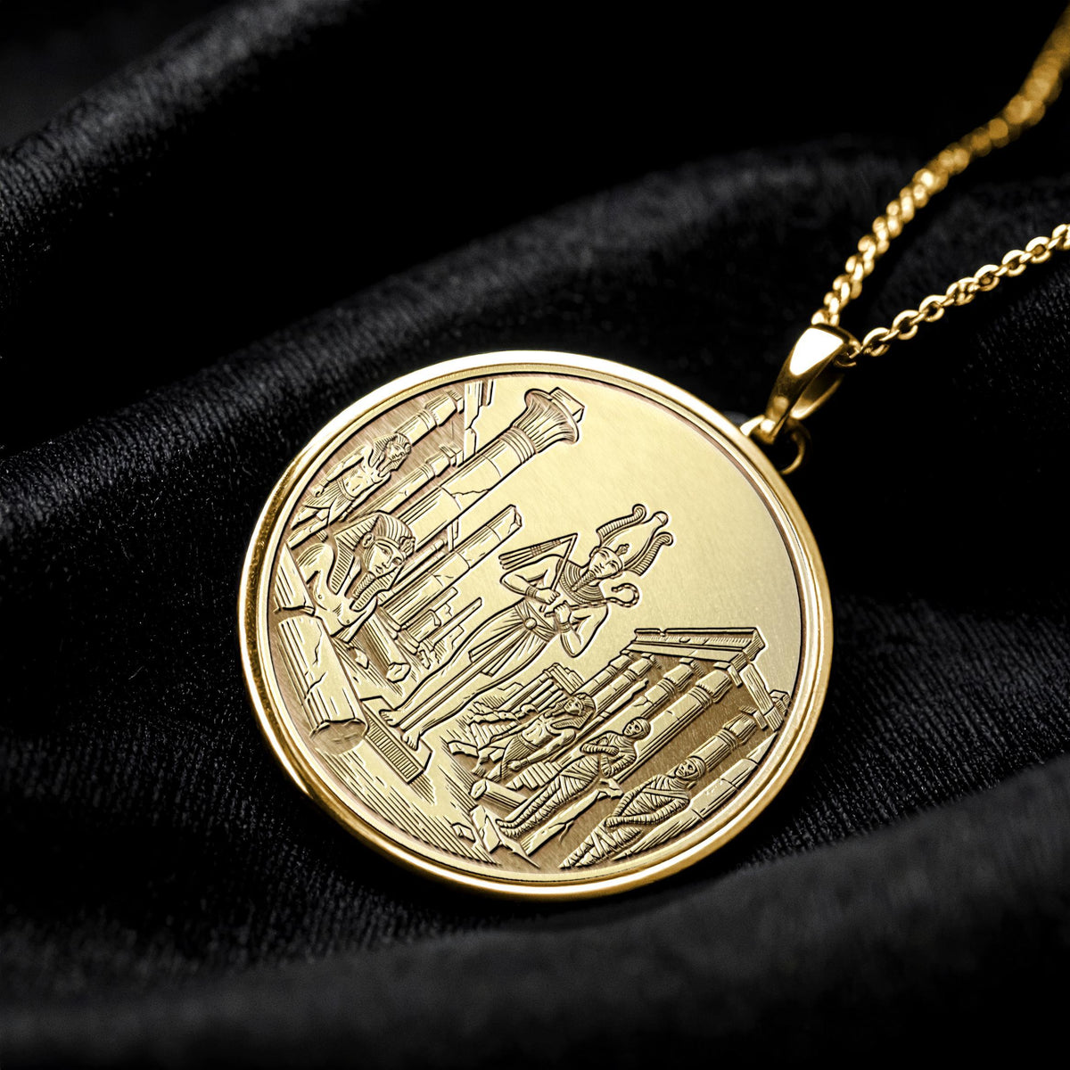 Pharaoh Necklace Inspired by Ancient Egypt