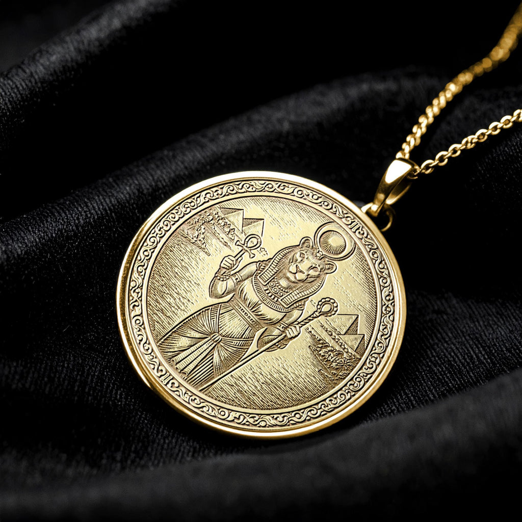 Sekhmet Lioness Protection Amulet Pendant