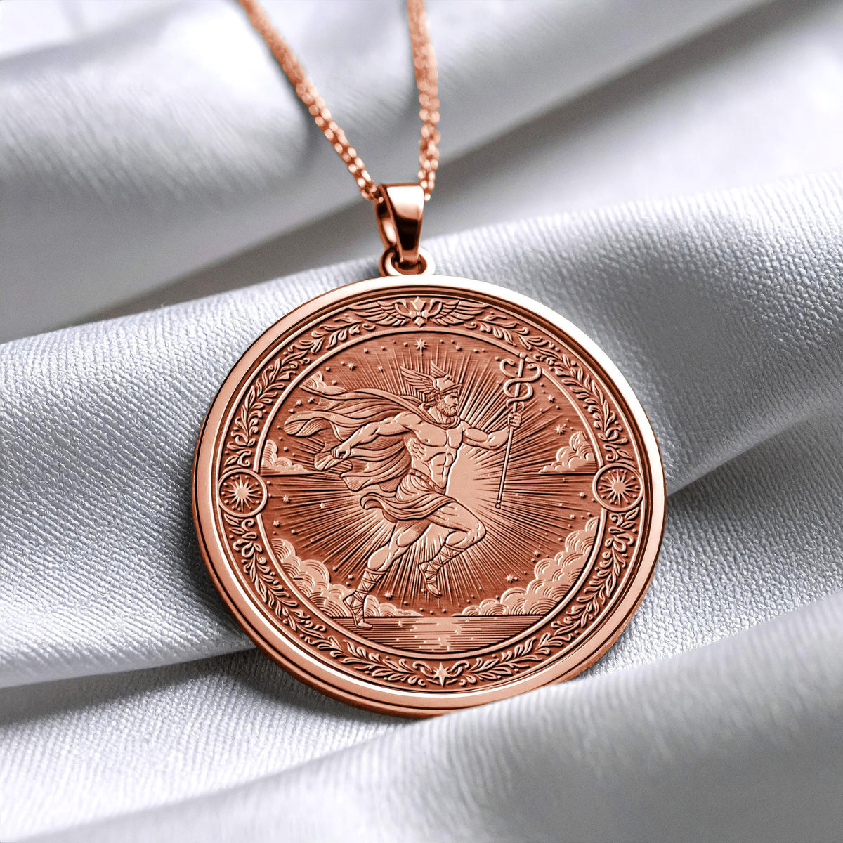 Hermes Necklace – Messenger of the Gods, Symbol of Intelligence & Fortune