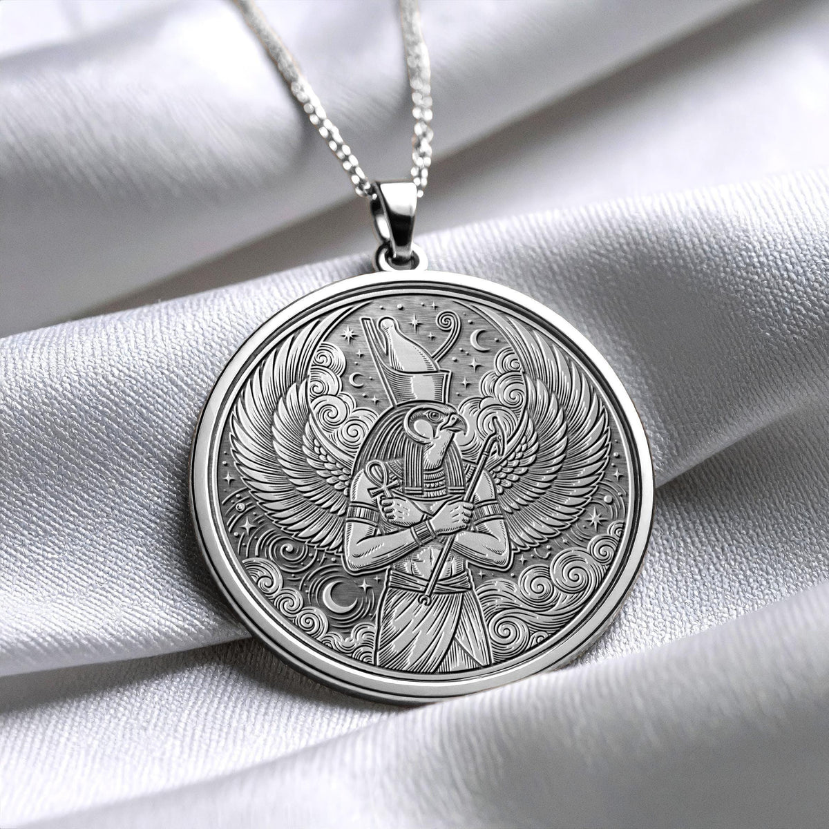 Horus Necklace – Ancient Power & Royal Guardian Amulet