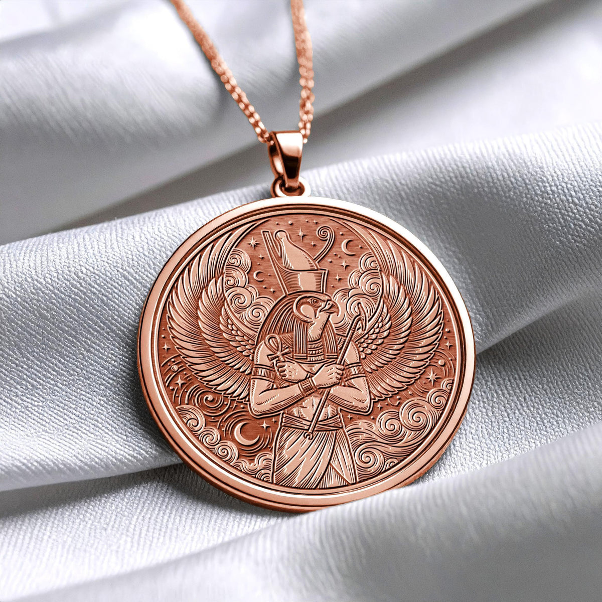 Horus Necklace – Ancient Power & Royal Guardian Amulet