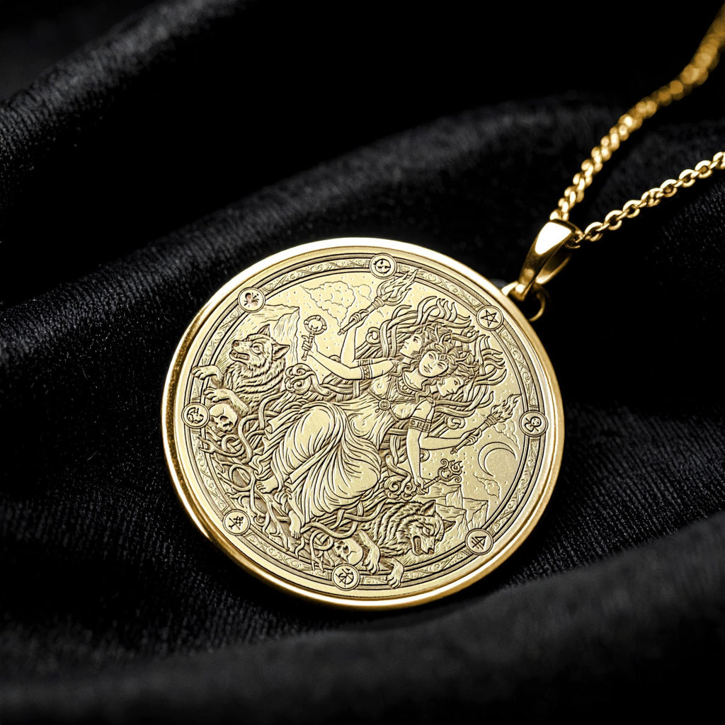 Hecate Necklace – Greek Goddess Medallio