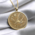 Icarus Pendant Greek Mythology Freedom Necklace
