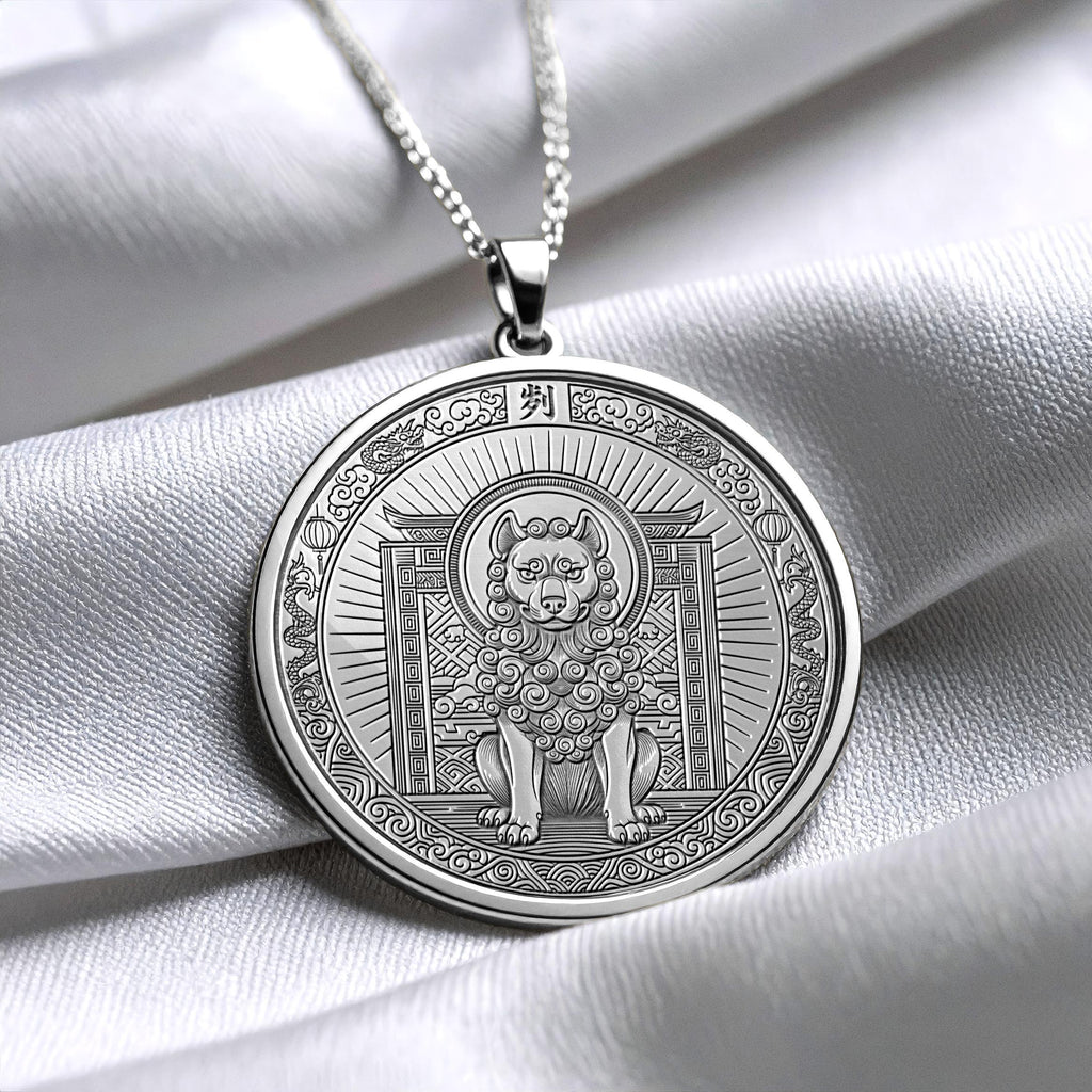 Year of the Dog Necklace | Pendant of  Loyalty and Protection