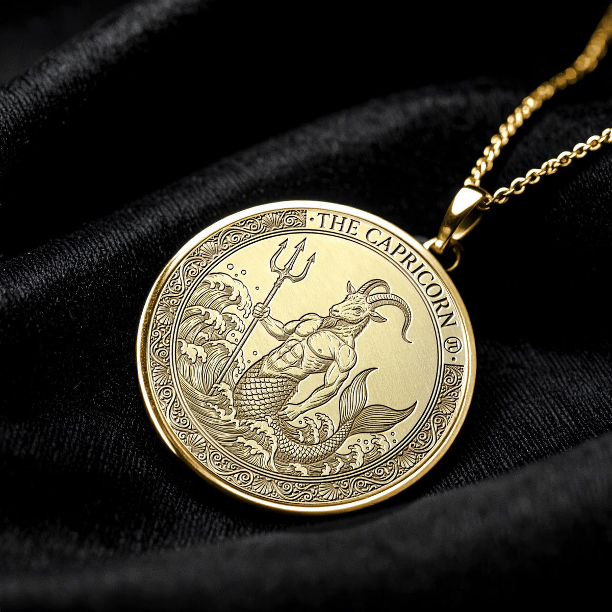 Personalized Capricorn Zodiac Pendant Necklace – Meaningful Astrology Jewelry