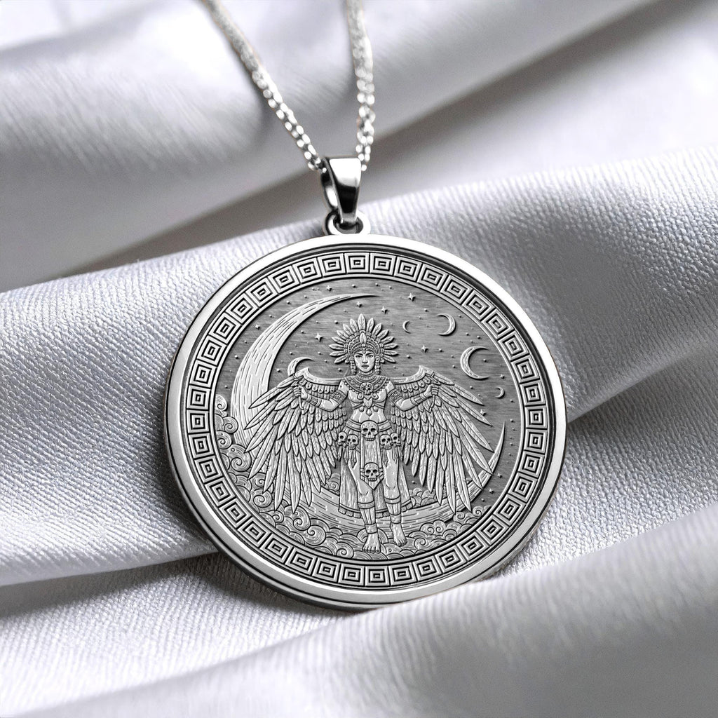 Itzpapalotl Necklace : Ancient Aztec Goddess Pendant