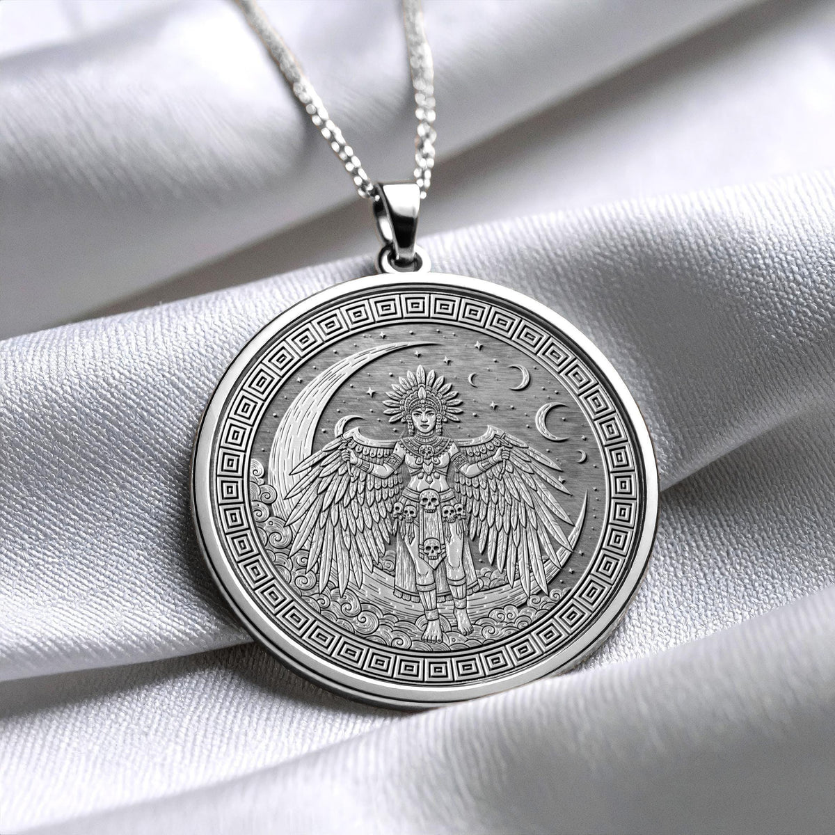 Itzpapalotl Necklace : Ancient Aztec Goddess Pendant