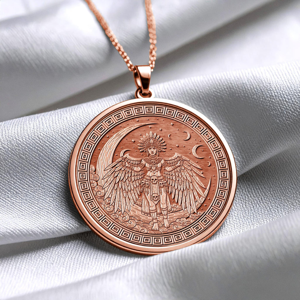 Itzpapalotl Necklace : Ancient Aztec Goddess Pendant