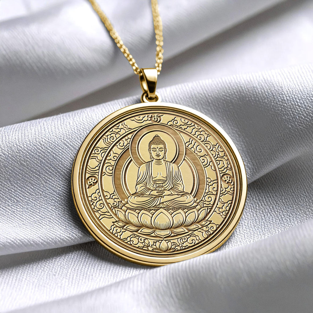 Buddha Necklace – Meditation Jewelry for Mindfulness and Spiritual Enlightenment