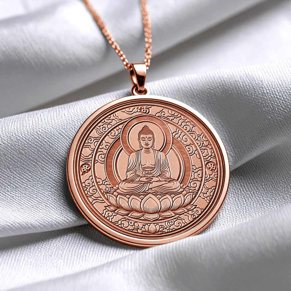 Buddha Necklace – Meditation Jewelry for Mindfulness and Spiritual Enlightenment