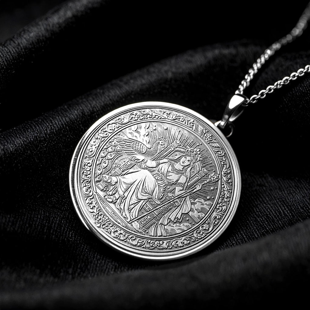 Hera Pendant: Goddess of Marriage and Power Necklace