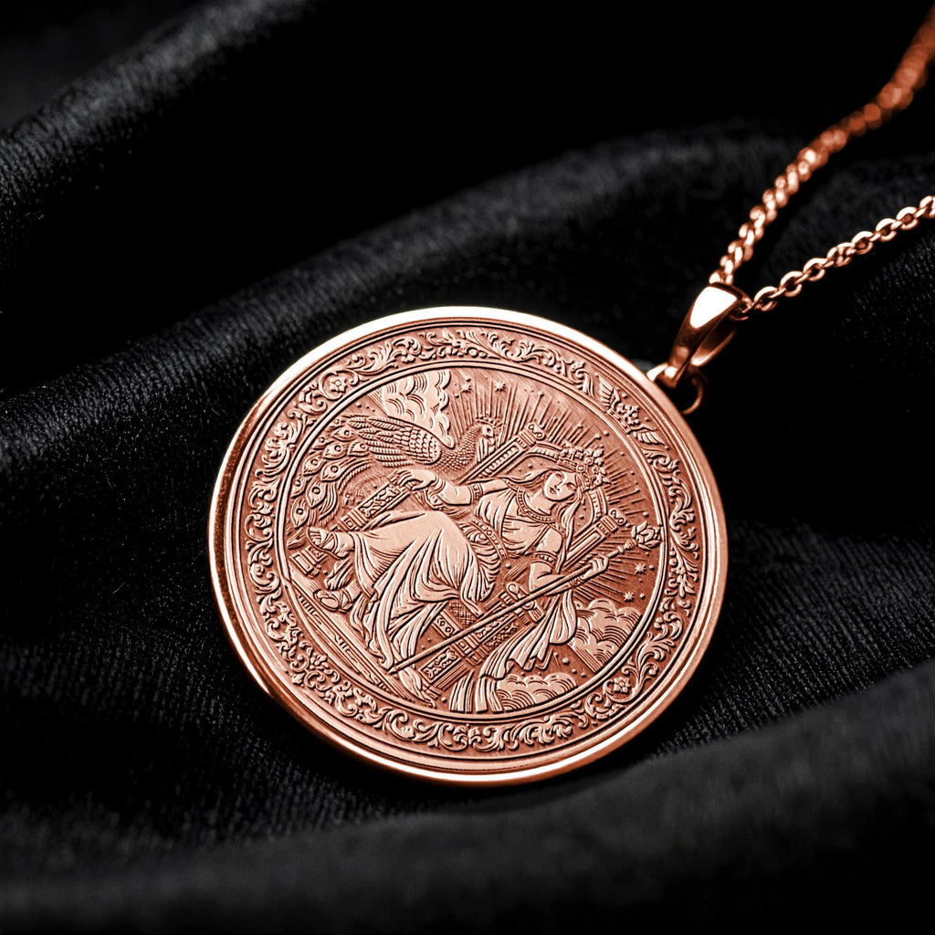 Hera Pendant: Goddess of Marriage and Power Necklace