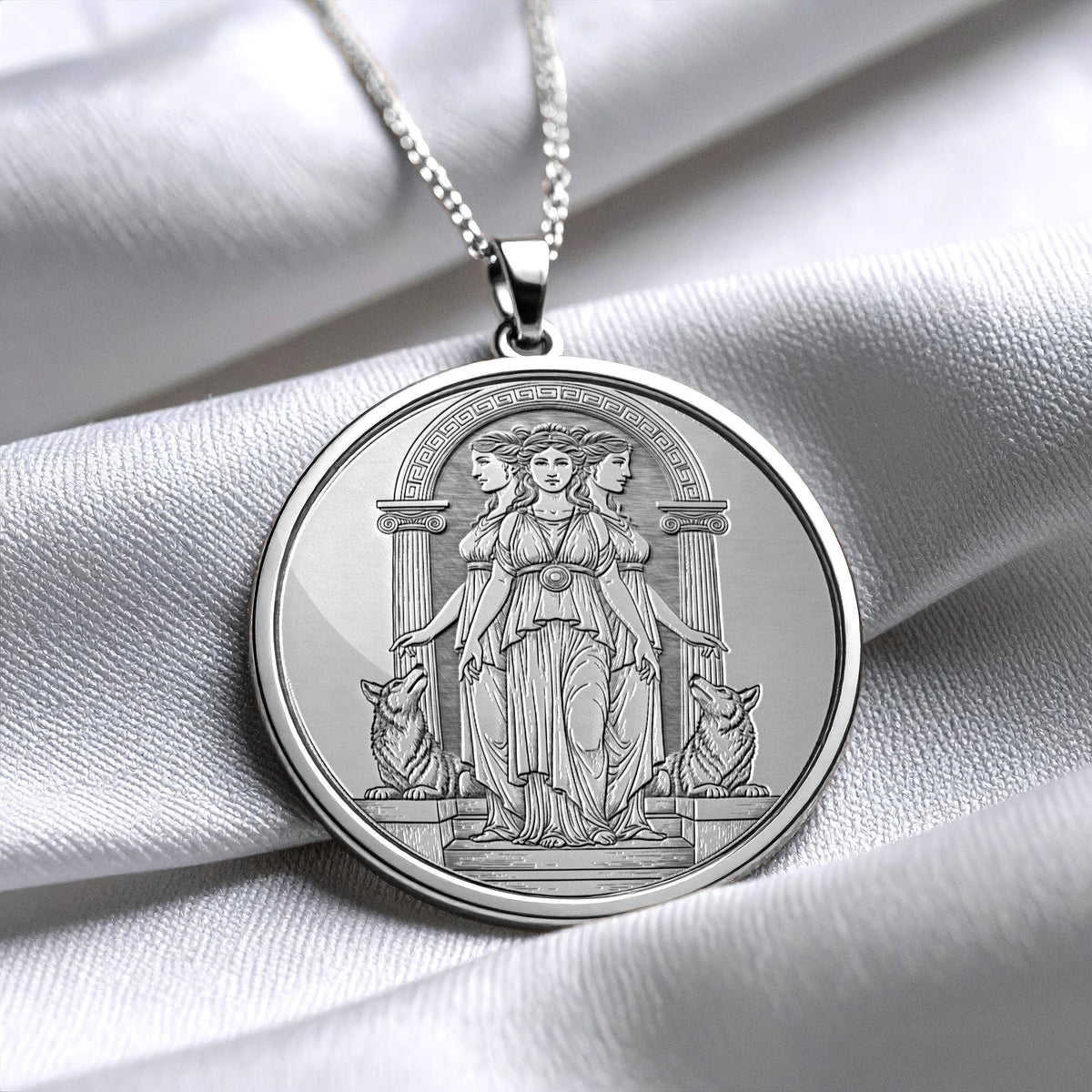 Hecate Pendant of Night, Magic, and Paths