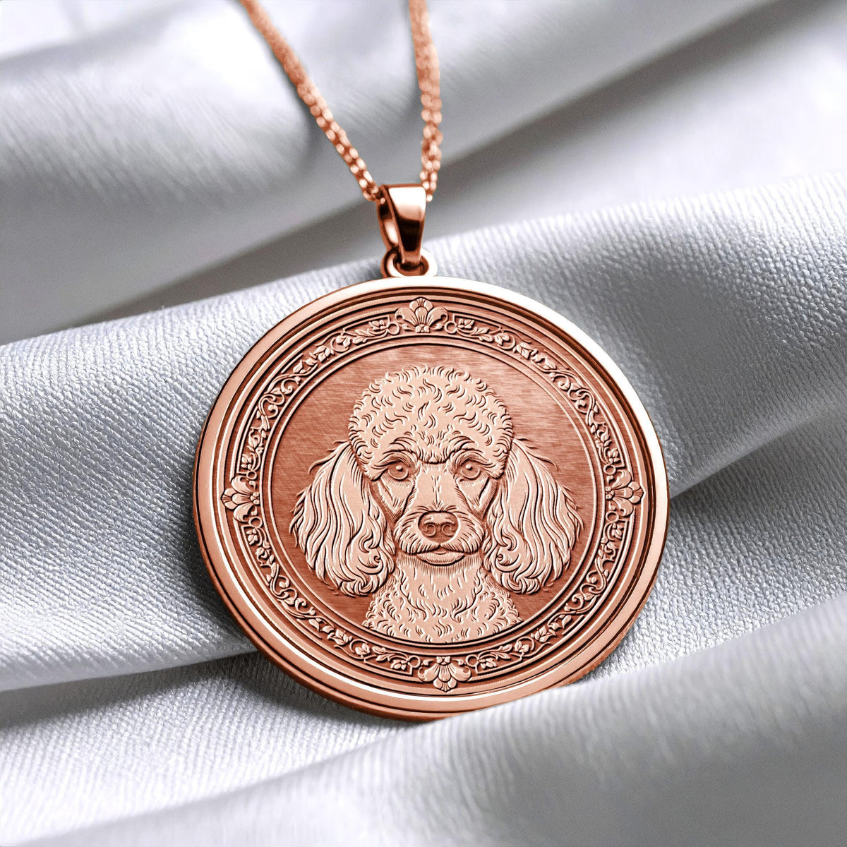 Poodle Pendant Necklace – Smart, Elegant Dog Design