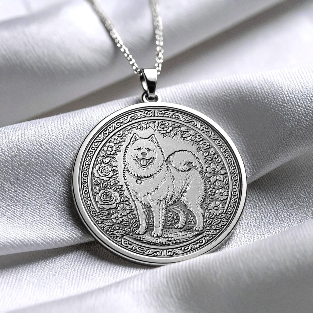 Samoyed Dog Pendant – A Symbol of Loyal Friendship