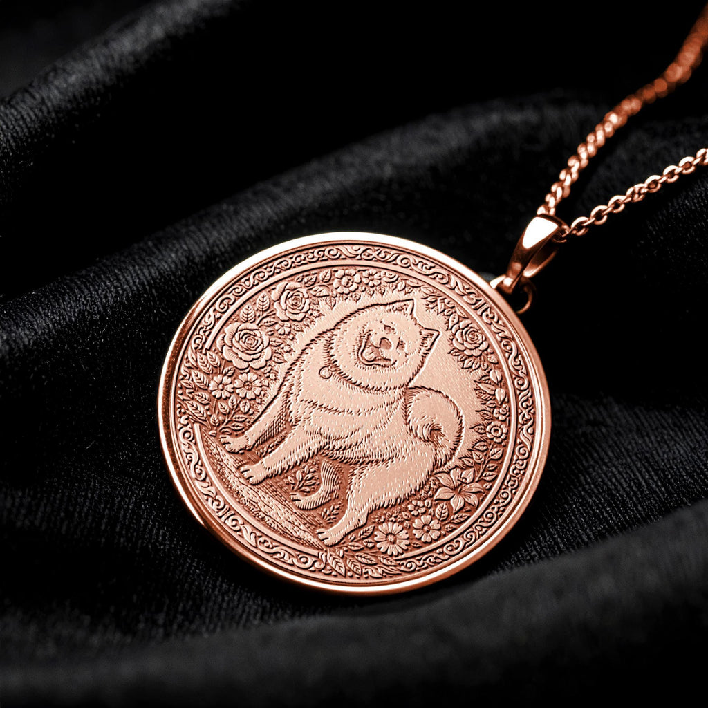 Samoyed Dog Pendant – A Symbol of Loyal Friendship