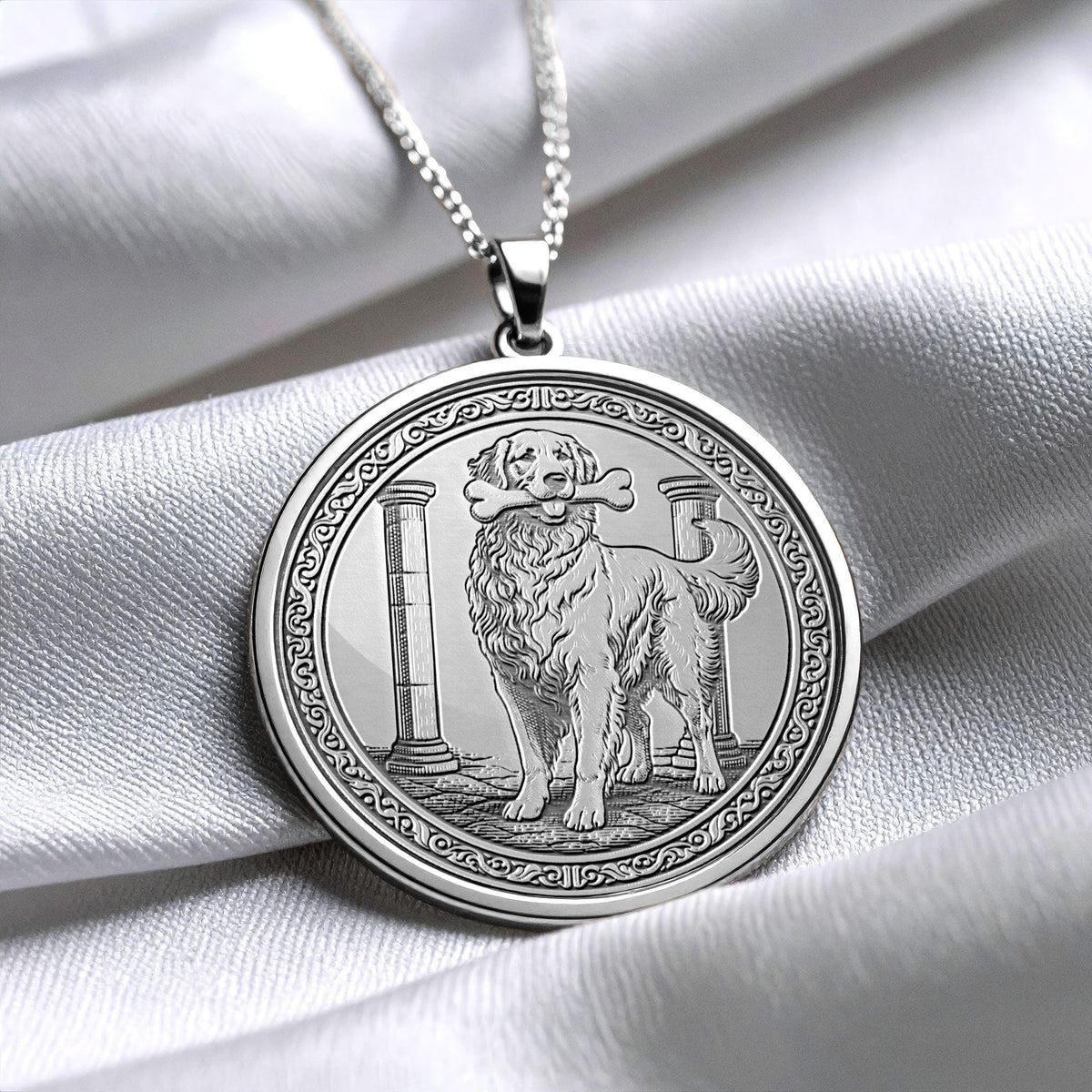 Golden Retriever Memory Necklace – Loyalty, Love & Cherished Memories