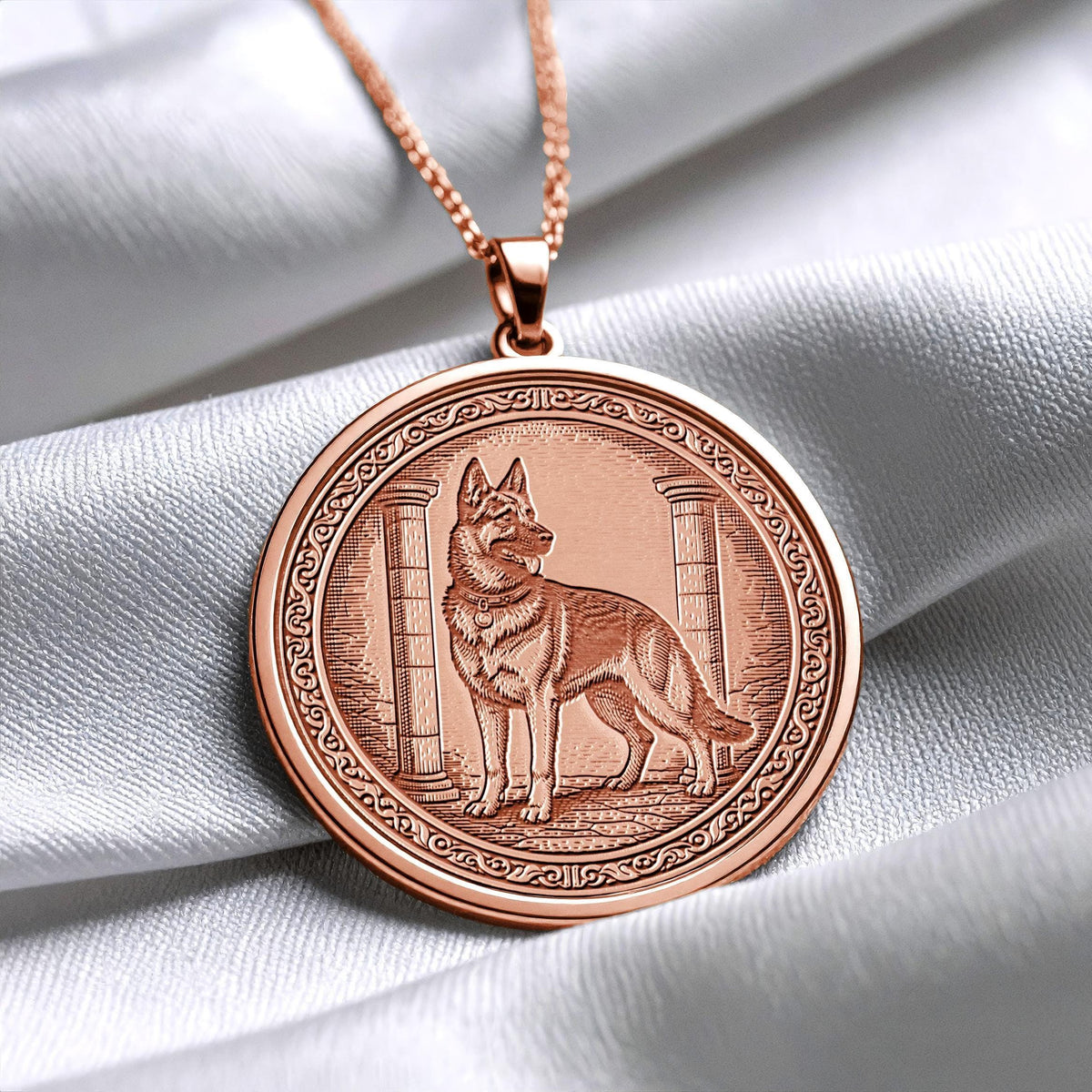 German Shepherd Necklace – Symbol of Loyalty and Strength