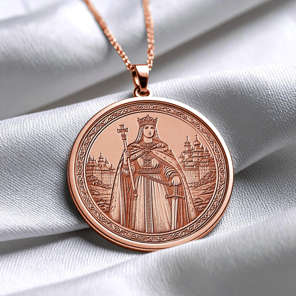 Olga of Kiev Necklace – Forged in Fire, Reborn in Will