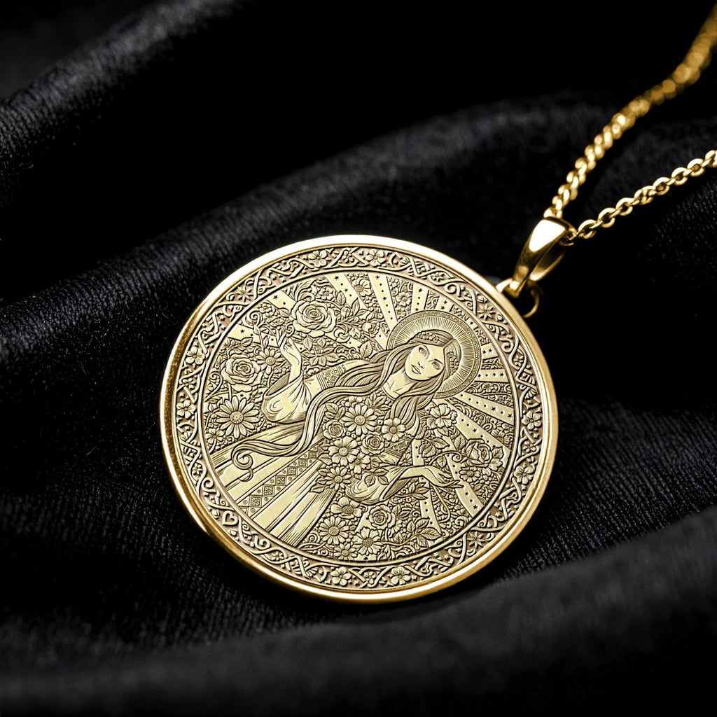 Lada Necklace – Slavic Goddess of Love and Harmony Pendant